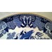 SPODE COPELAND BLUE & WHITE TWO TEMPLES II BROSELEY WILLOW PATTERN 44CM CABARET TRAY